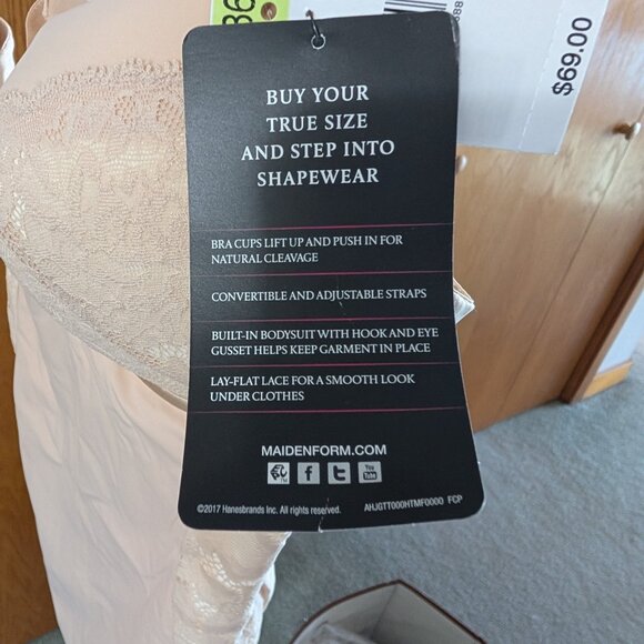 NEW (never worn) Maidenform Body Shaper - Picture 2 of 2